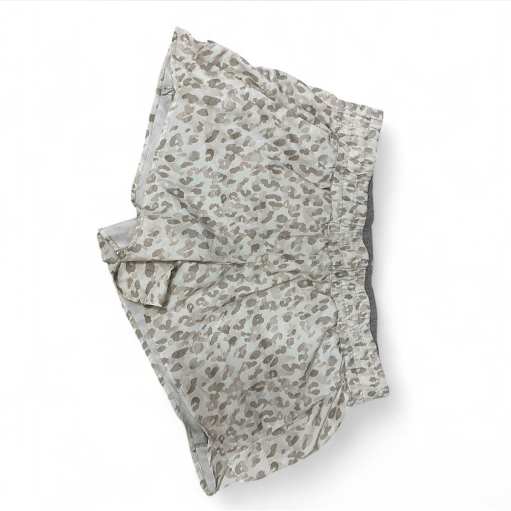Avia XL Grey and white leopard print shorts
